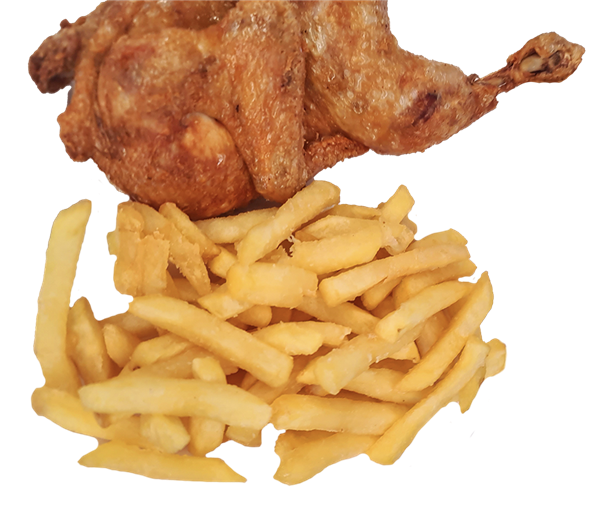 Chicken and chips